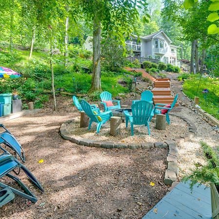 Creekside Hendersonville Haven Hot Tub And Fire Pit Экстерьер фото