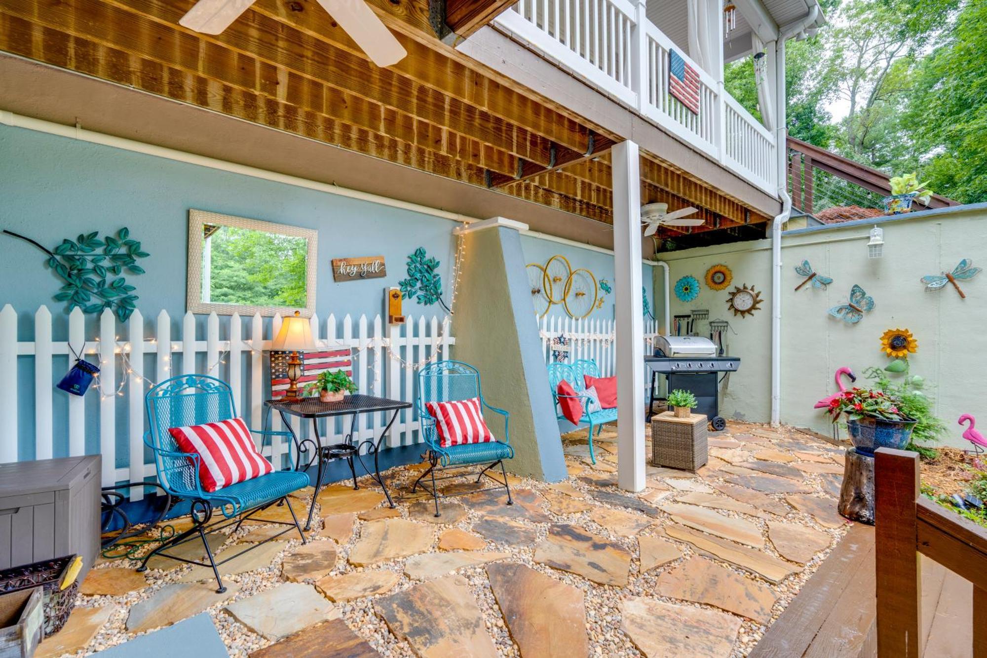 Creekside Hendersonville Haven Hot Tub And Fire Pit Экстерьер фото