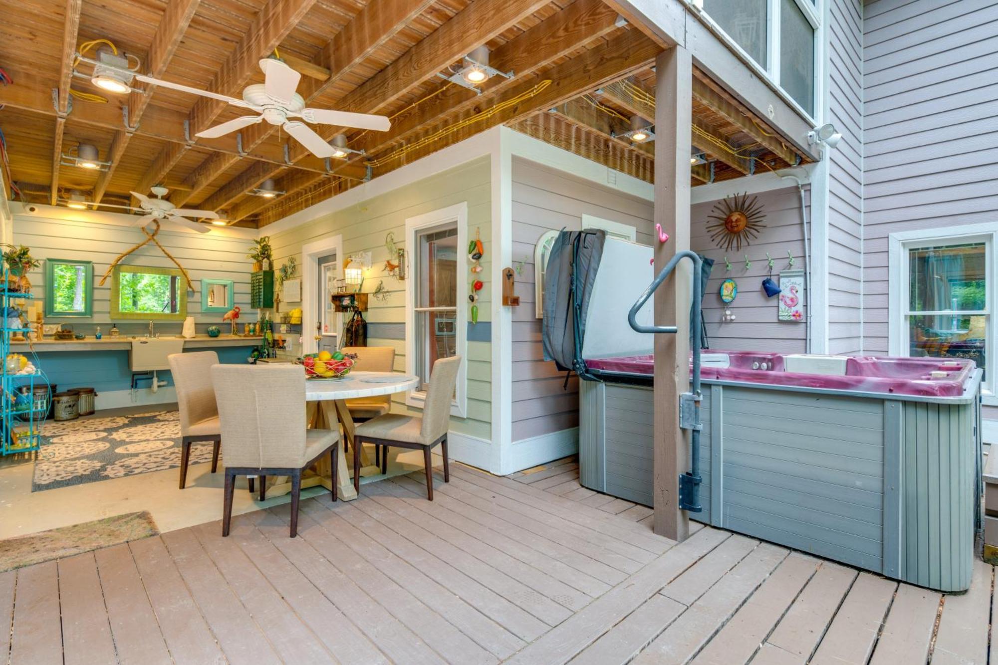 Creekside Hendersonville Haven Hot Tub And Fire Pit Экстерьер фото